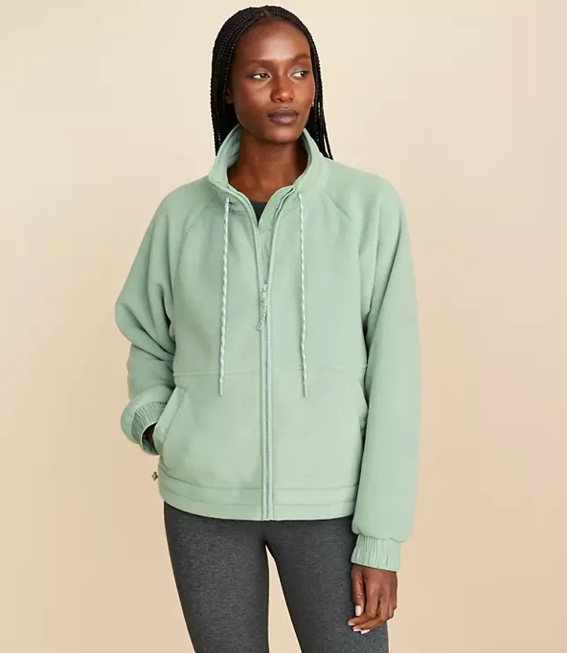 Lou & Grey Cozy Up Zip Jacket