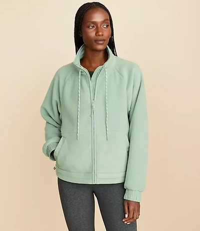 Lou & Grey Cozy Up Zip Jacket