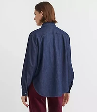 Chambray Everyday Relaxed Pocket Shirt
