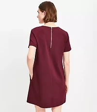 Tall Ponte Pocket Mini Dress