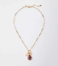 Textured Chain Link Necklace