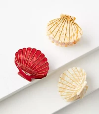Shell Hair Clip Set