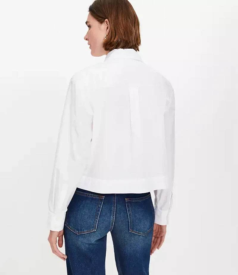 Poplin Modern Utility Shirt