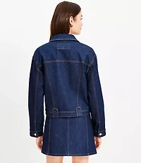 Tailored Denim Jacket in Classic Rinse Wash