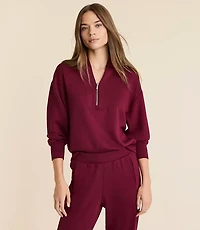 Lou & Grey Scubasoft Half Zip Sweatshirt