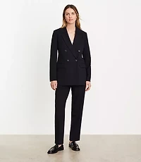 Petite LOFT Versa Seasonless Stretch Double Breasted Blazer
