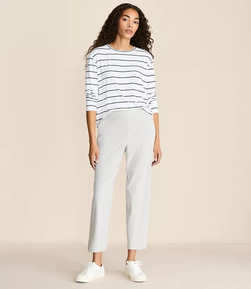 Lou & Grey Wanderweave Straight Leg Pants