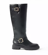 Tall Biker Boots