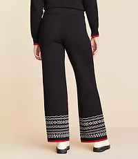 Lou & Grey Fair isle Wide Leg Pants