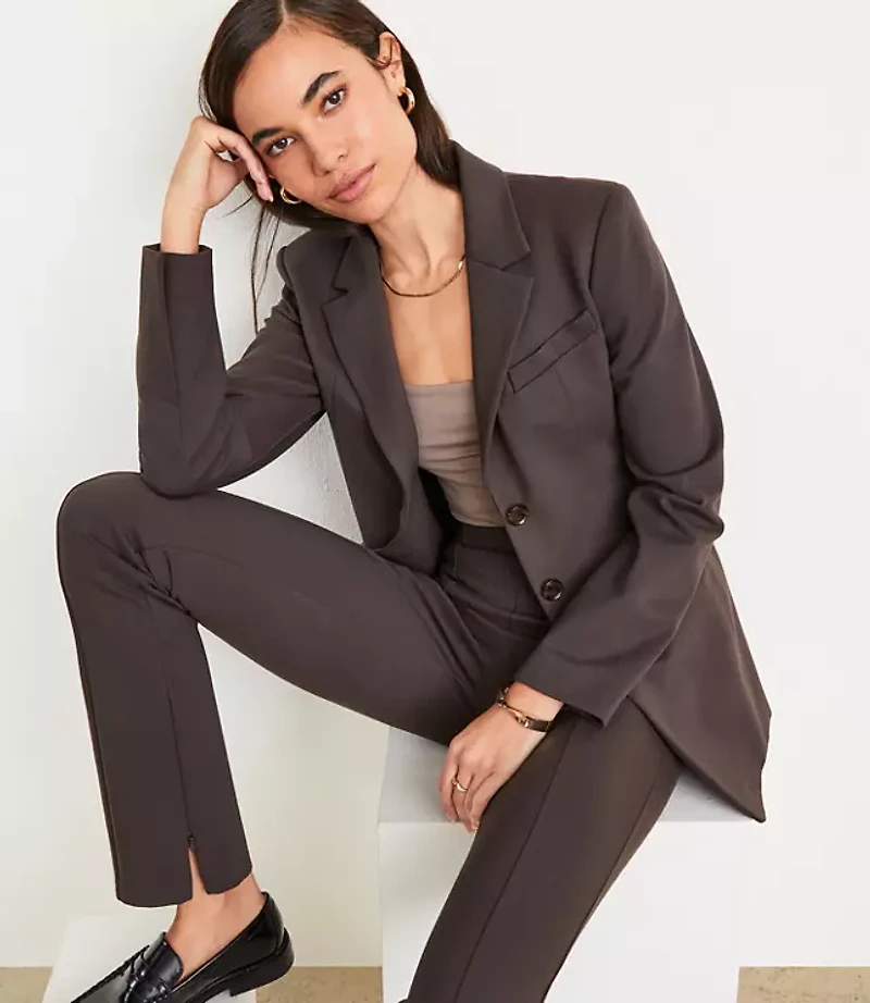 Tall LOFT Versa Ponte Deluxe Sculpted Blazer