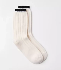 Cashmere Crew Socks
