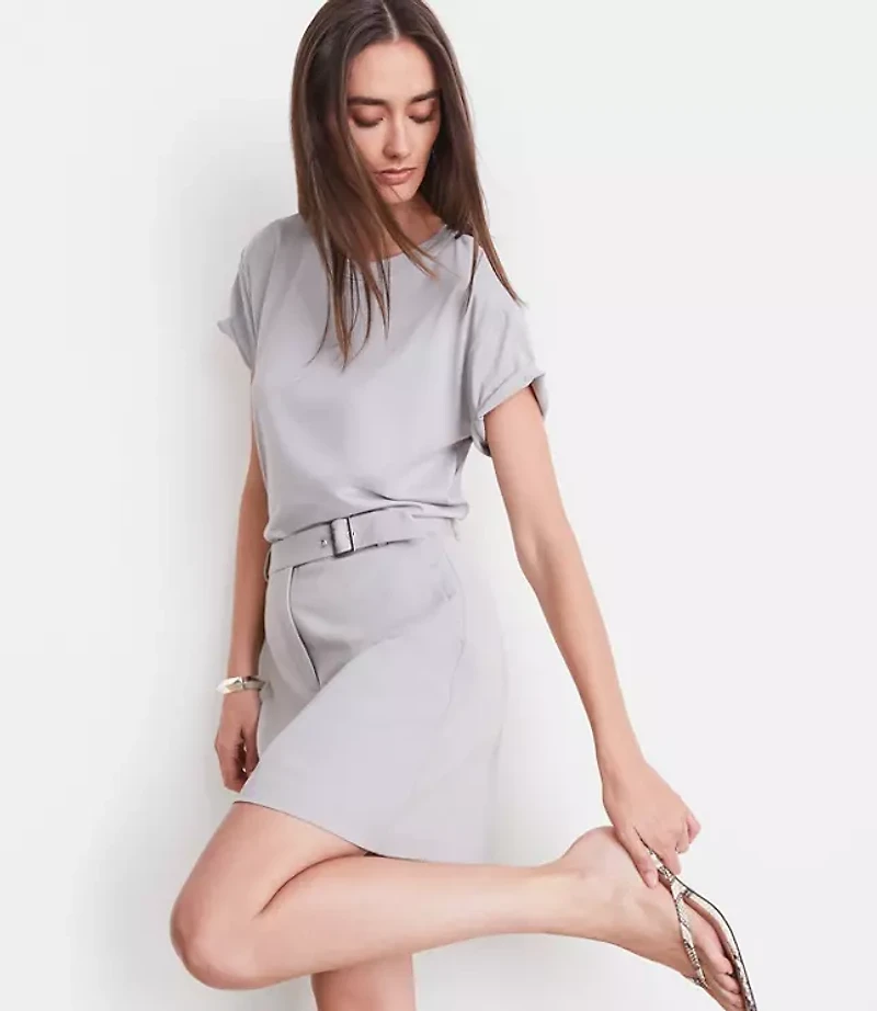 Petite LOFT Versa 360 Knit Relaxed Tee