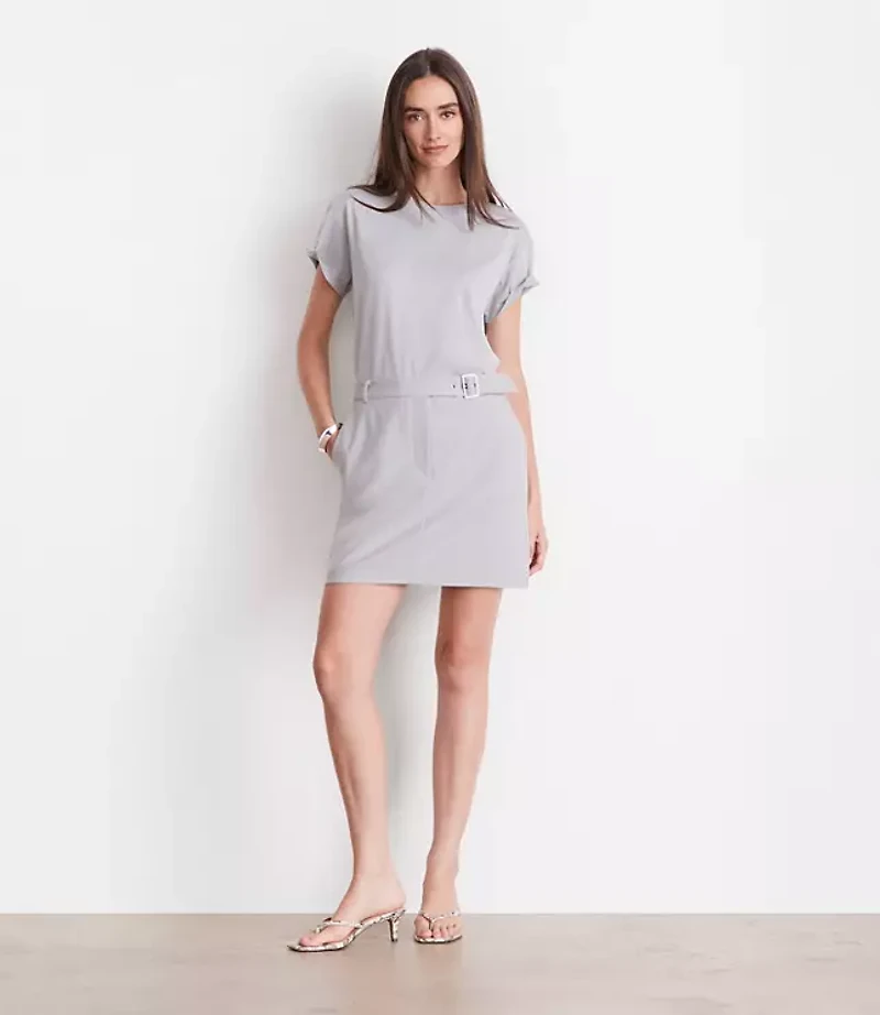 Petite LOFT Versa 360 Knit Relaxed Tee