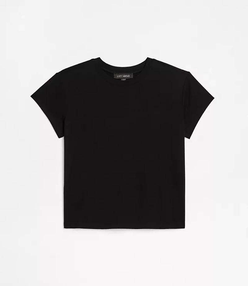 Petite LOFT Versa 360 Knit Relaxed Tee