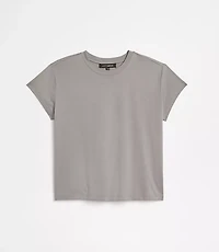 Petite LOFT Versa 360 Knit Relaxed Tee
