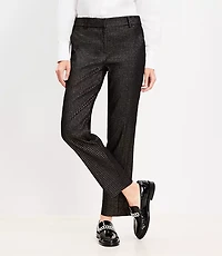 Riviera Slim Pants Metallic Houndstooth Jacquard