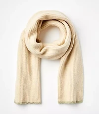 Shimmer Ribbed Scarf