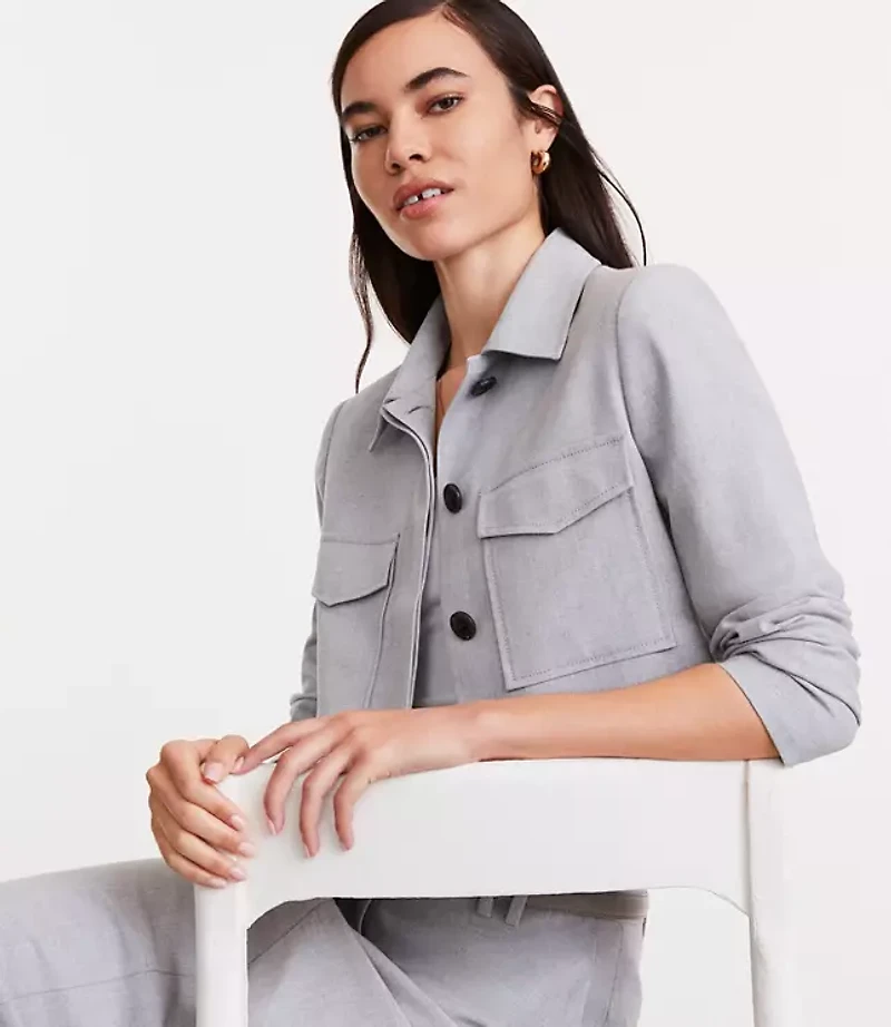 LOFT Versa Seasonless Stretch Pocket Jacket
