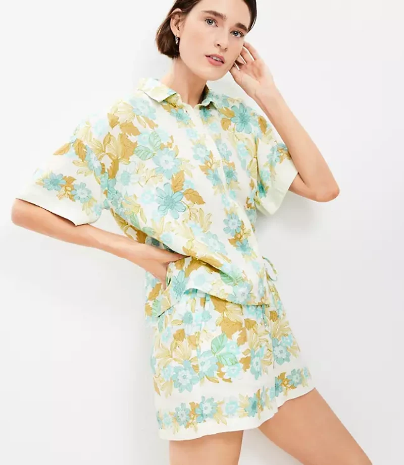 Gardenia Linen Blend Everyday Shirt