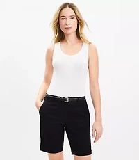 Stripe Textured Sweater Tank Top