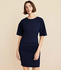 Lou & Grey Modern Jersey Pleated Tee Dress