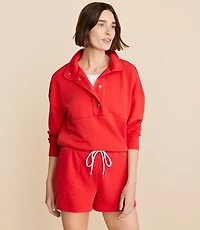 Lou & Grey Washed Cozy Cotton Shorts