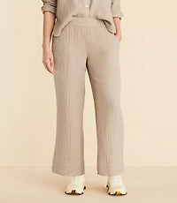 Petite Lou & Grey Triple Cloth Wide Leg Pants