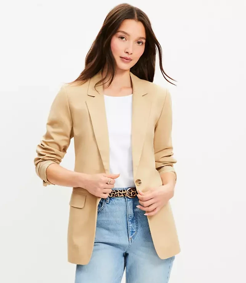 Petite Relaxed Modern Blazer