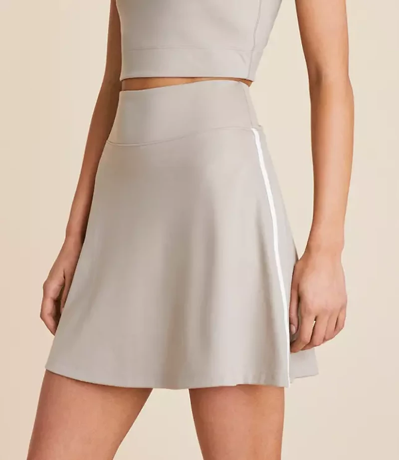 Lou & Grey Striped Softsculpt Mini Skort