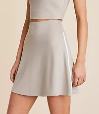 Lou & Grey Striped Softsculpt Mini Skort