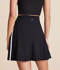 Lou & Grey Striped Softsculpt Mini Skort