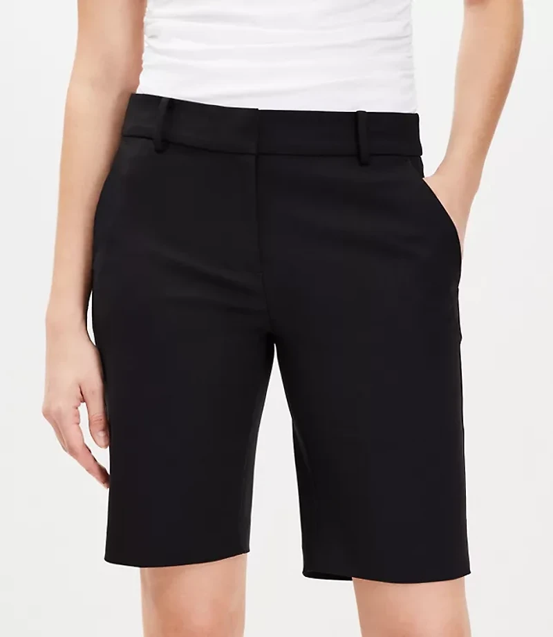 Riviera Bermuda Shorts Doubleweave