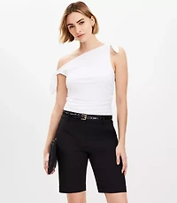 Riviera Bermuda Shorts Doubleweave