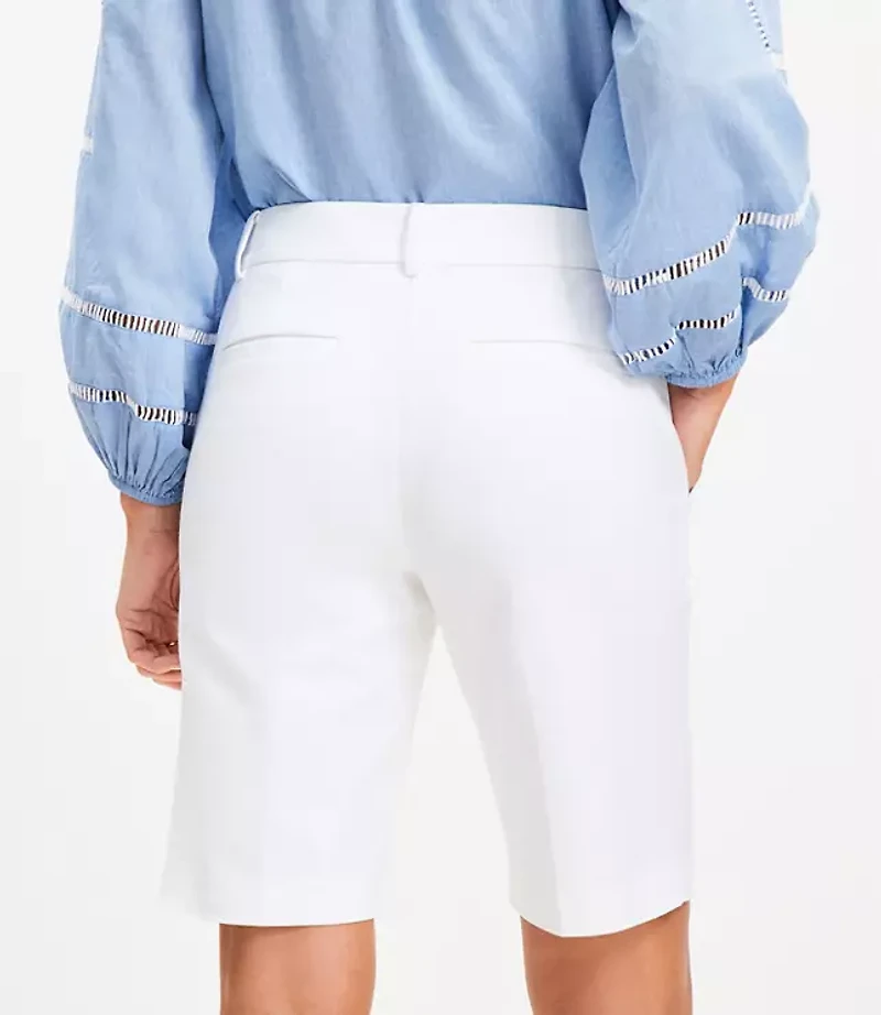 Riviera Bermuda Shorts Doubleweave