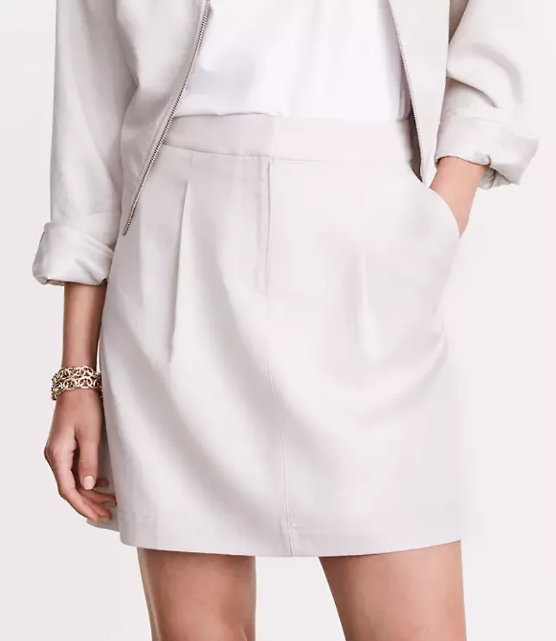 LOFT Versa Pure Spun Mini Pocket Skirt