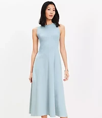 Petite Seamed Midi Dress