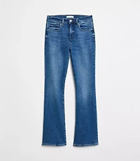 Mid Rise Boot Jeans Luxe Medium Wash