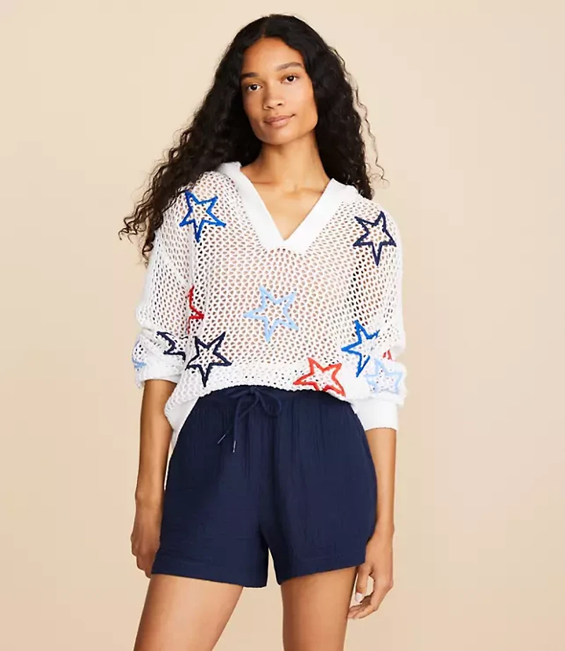 Lou & Grey Star Hoodie Sweater