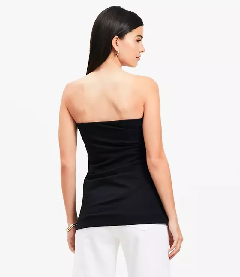 Side Button Tube Top