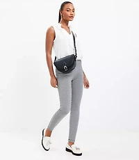 Petite Micro Houndstooth Leggings
