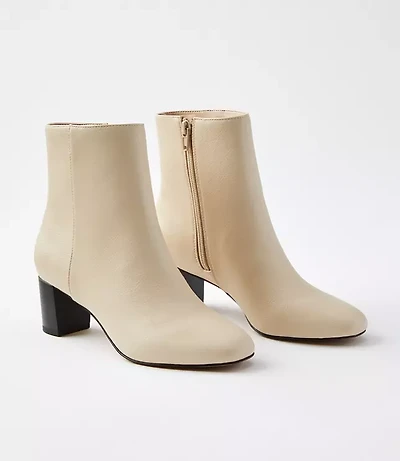 Block Heeled Booties