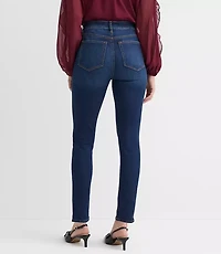 Petite Curvy High Rise Skinny Jeans Vintage Dark Wash