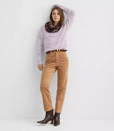 Tall Straight Corduroy Pants