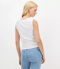 Ruched Tank Top