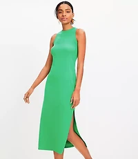 Perfect Ribbed Tank Midi Dress