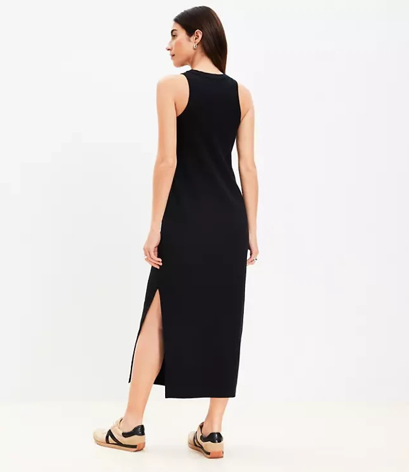 Perfect Ribbed Tank Midi Dress