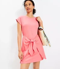 Sarong Mini Tee Dress