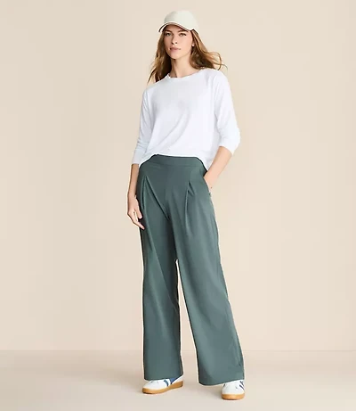 Lou & Grey Wanderweave Wide Leg Trousers