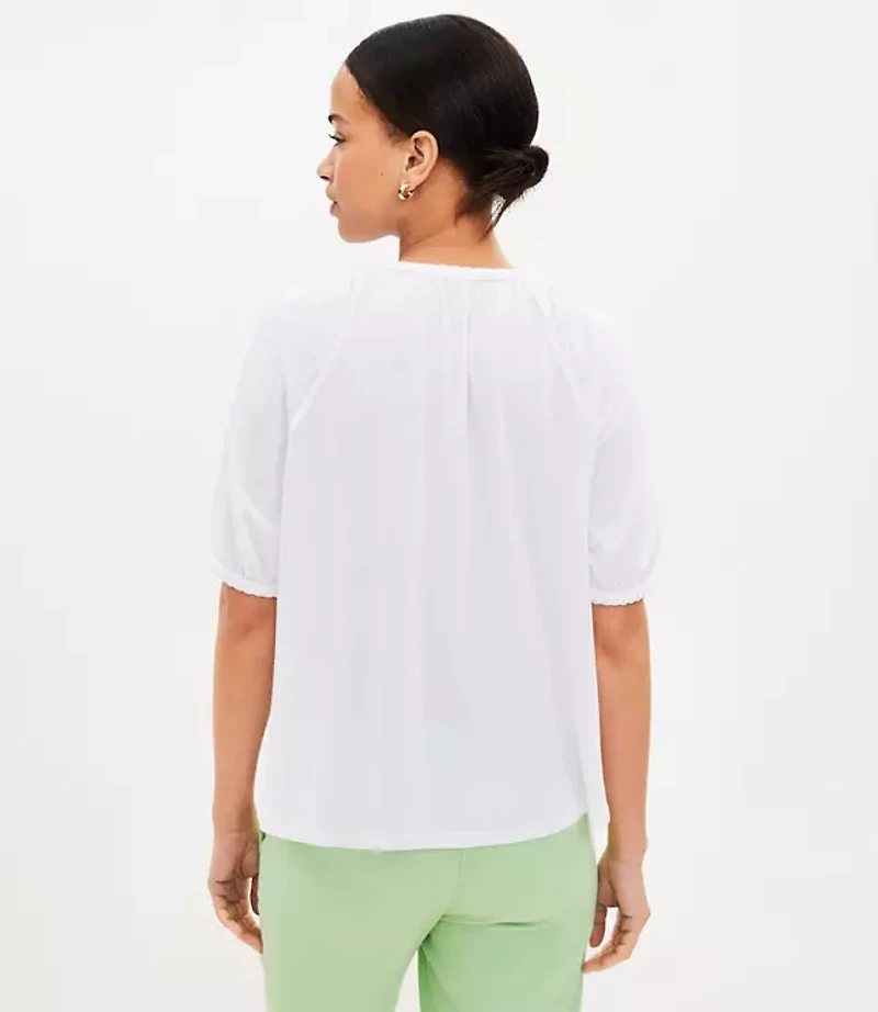 Braided Trim Top
