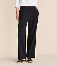 Petite Lou & Grey Wanderweave Wide Leg Trousers